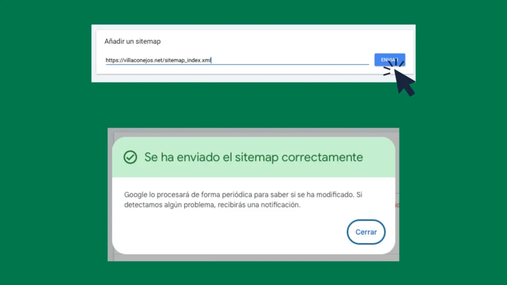 enviar sitemap a search console